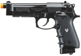 HFC Metal M190 CO2 Gas Blowback Airsoft Pistol with Compensator, Black